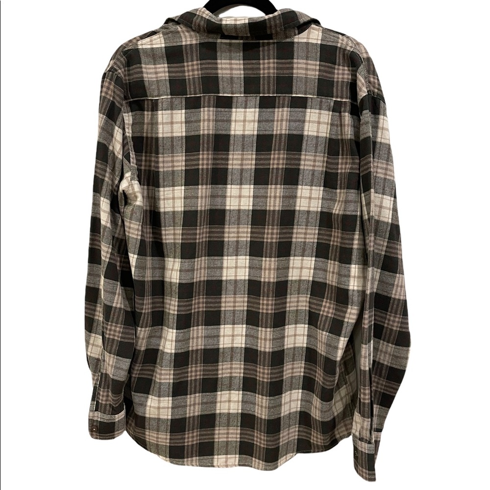 Men’s Blue Ridge By Wrangler Flannel Shirt - Picture 2 of 4